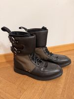 Stivali Balmain Paris in pelle nera taglia 43 Made in Italy