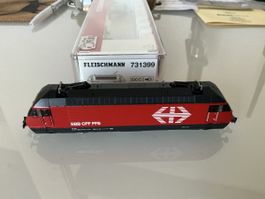 Fleischmann 731399 SBB CFF FFS Re460 Lok in Spur N DCC Sound