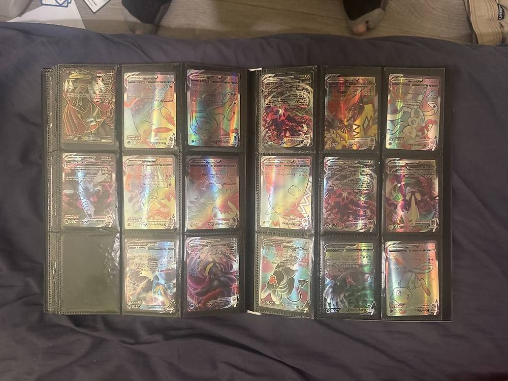 Carte Pokemon Set De 55 Cartes à Collectionner En Argent, Cartes