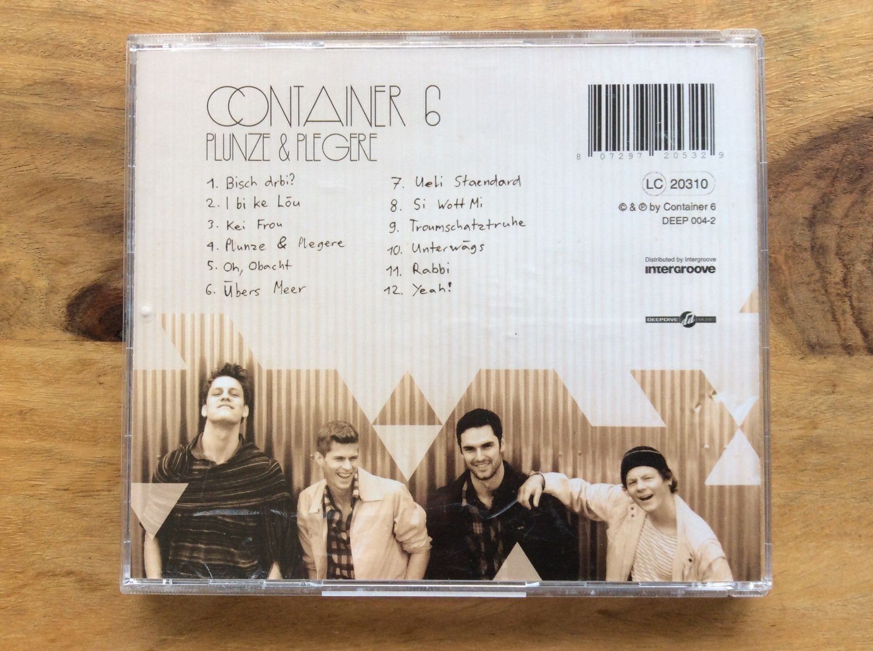 CD: CD Container 6 - Plunze & Plegere (NM) – Usato da Horgen venduto da flyingpenguin2000 2