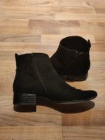 Schwarze Stiefeletten, Herbst/Frühling Grösse 41