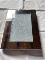 Modern Silver Photo Frame - Stylish Home Decor, As New