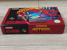 (État Collector) Super Metroid avec boîte, SNES