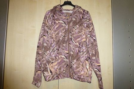 Calida Sweatjacke Hoodie Grösse M altrosa/beige/weiss