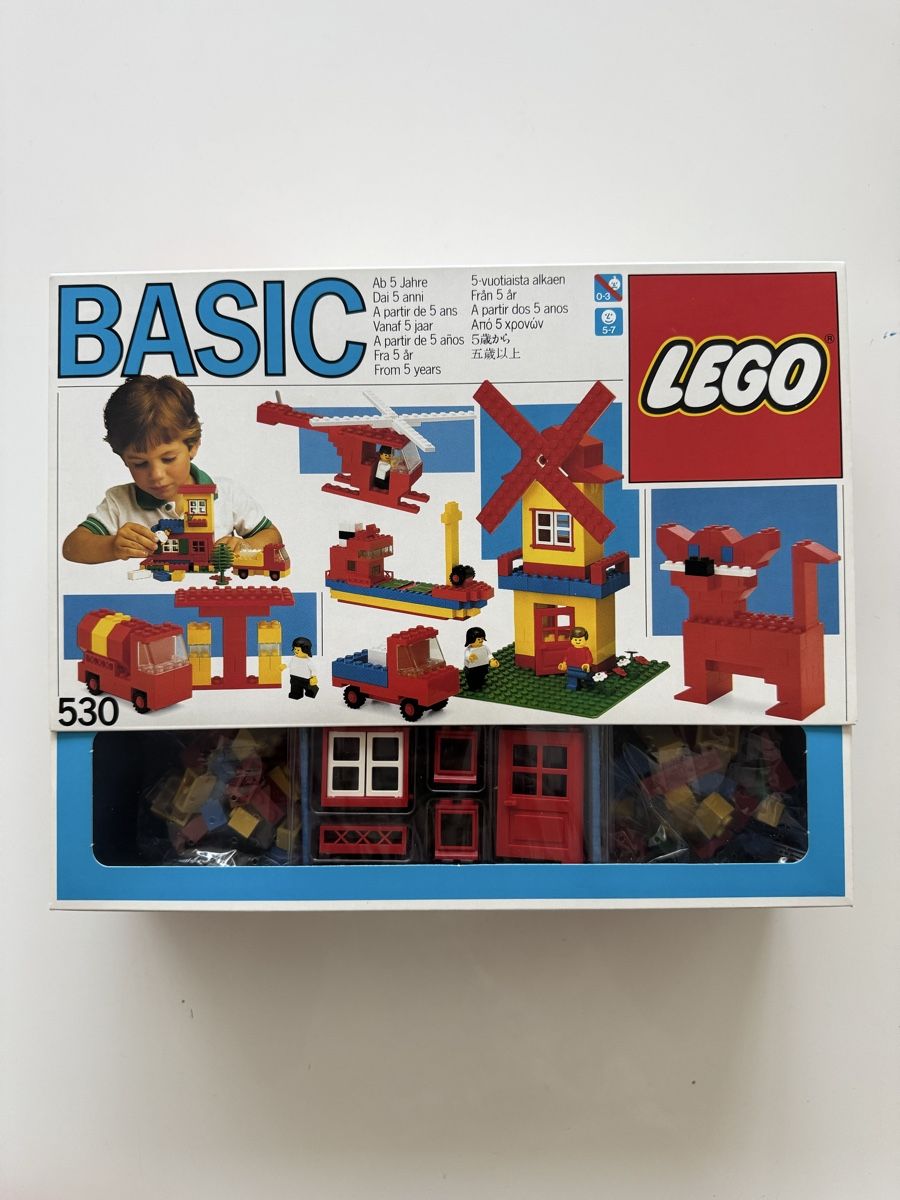 Lego Giocattoli: LEGO Basic 530 Vintage Set 1980er komplett mit OVP  – Nuovo e nell'imballaggio originale da Langnau am Albis venduto da Andre1988