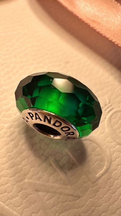 Pandora Fascinating Green Silber S925 Murano Glass Charm Kaufen