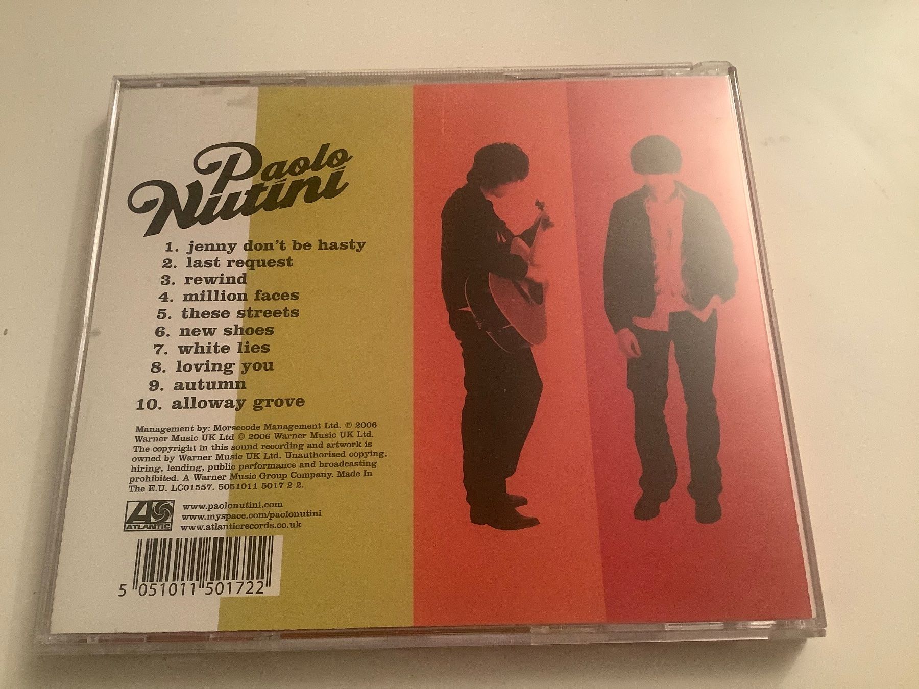 CD: Paolo Nutini / these streets / 2006 – Usato da Dübendorf venduto da Shreck 1