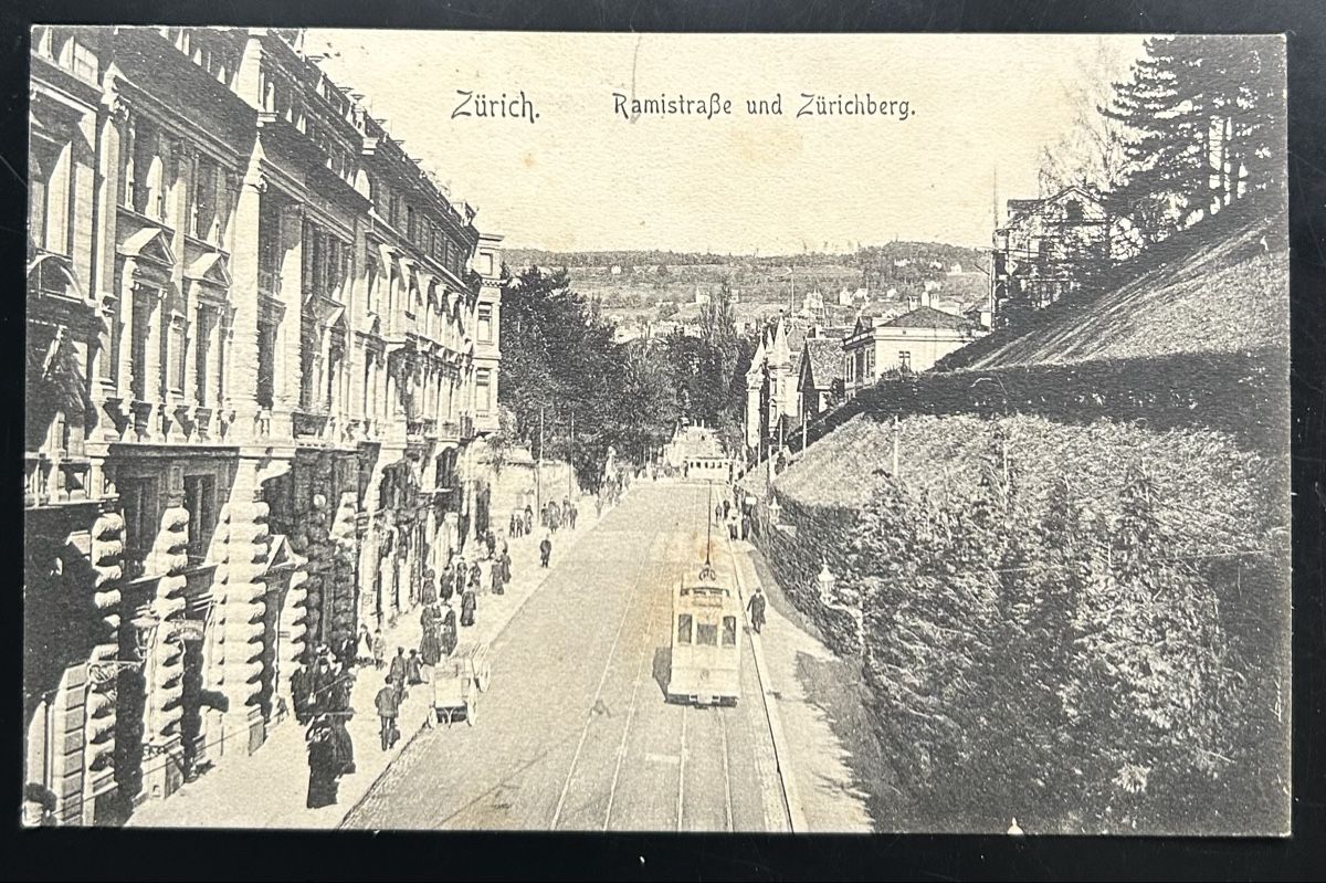 Ansichtskarten: Zürich Rämistrasse – Gebraucht aus Horw von Tellbub