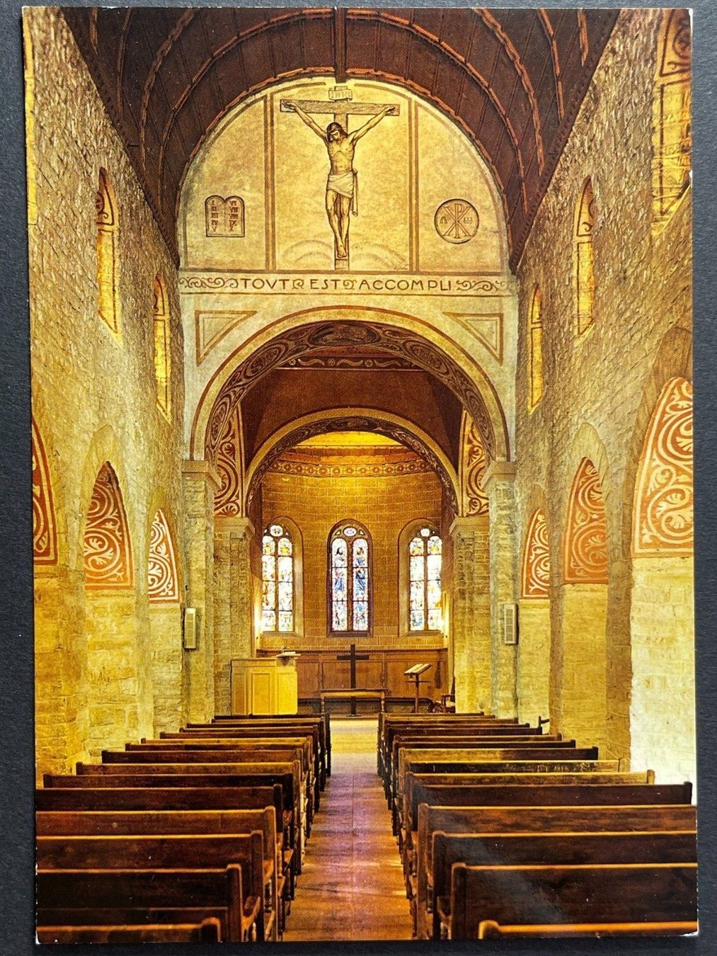 Cartoline postali: Rougemont - Intérieur de l'église – Usato da Steg VS venduto da _vinci_