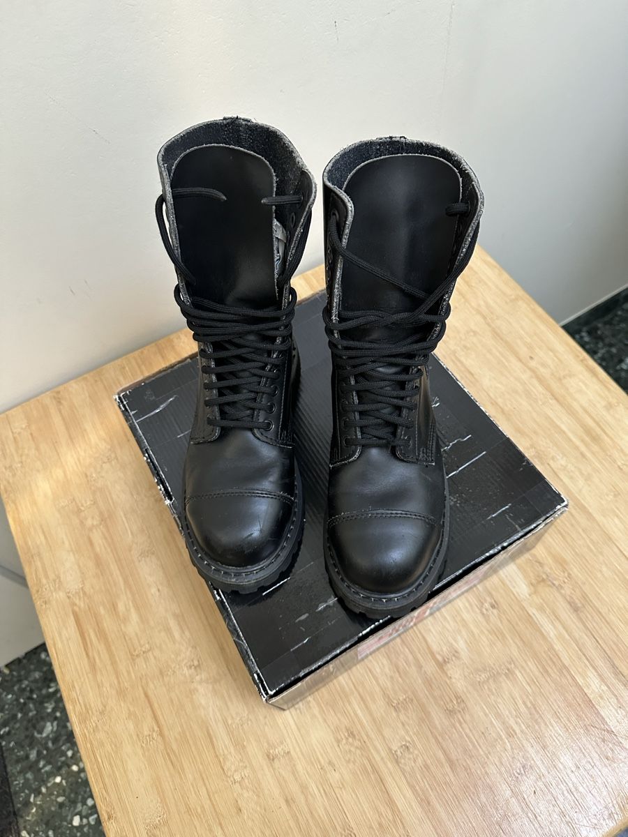 Scarpe da uomo: Stiefel Phantom Boots schwarz Leder Grösse EU38 TOP – Usato da Steffisburg venduto da PatrickB02 3