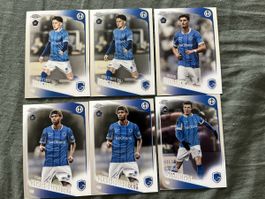 Topps Chrome UEFA Club Competitions 2025/26 KRC Genk Lot