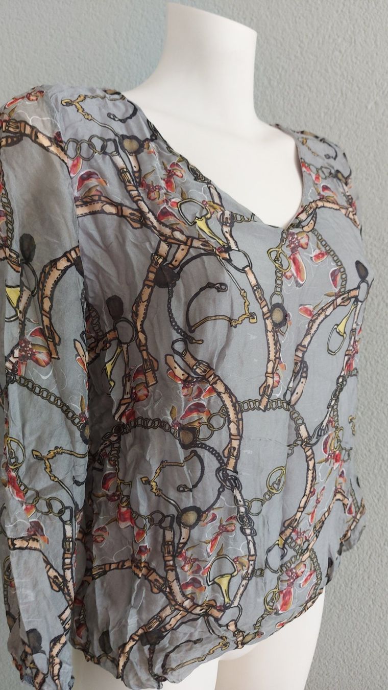 Blusen: Bluse Made in Italy mit Seide One Size – Gebraucht aus langenthal von rundholz7 2