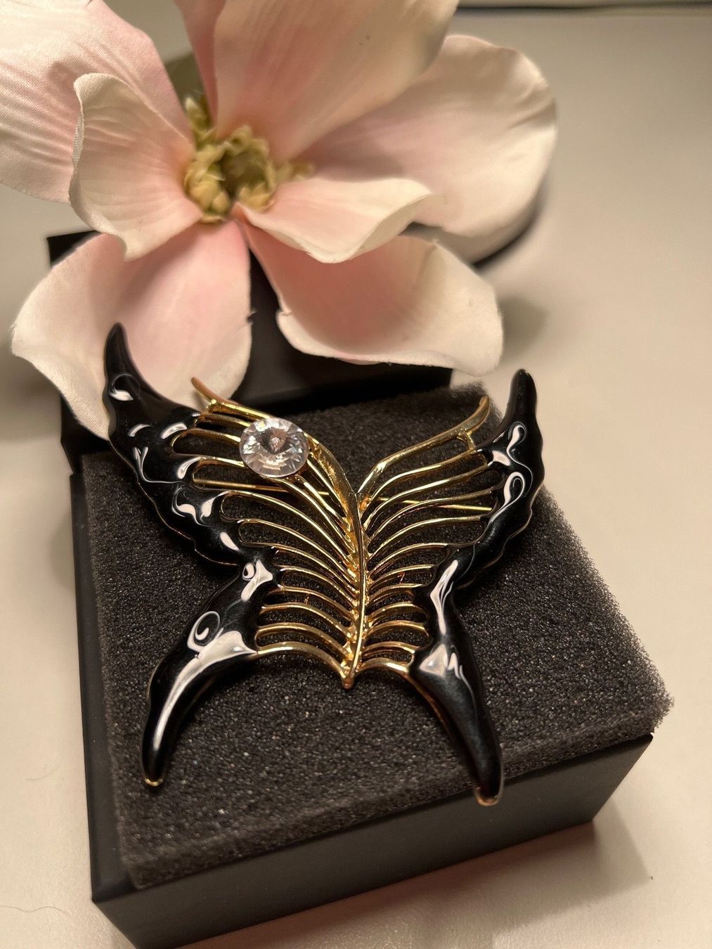 Broches & Aiguilles: Grosse Schmetterling Brosche – D'occasion à Seon par Sunny-Schmuck78
