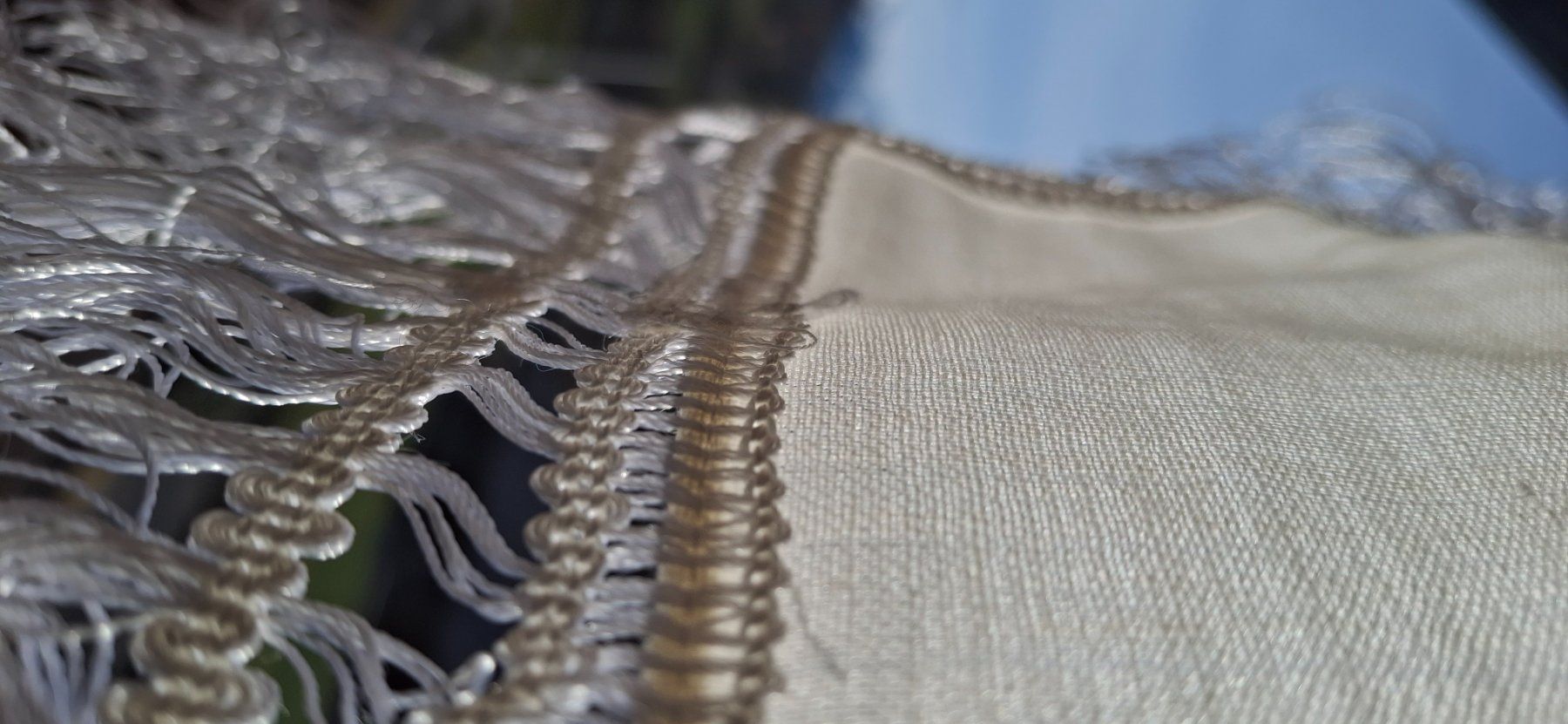 Foulard & Sciarpe: Schönes Foulard mit Fransen – Usato da Brienz BE venduto da mondchatz1 3