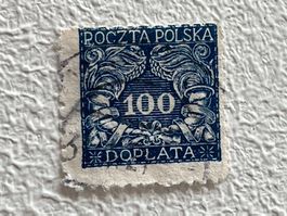 Polen Briefmarke