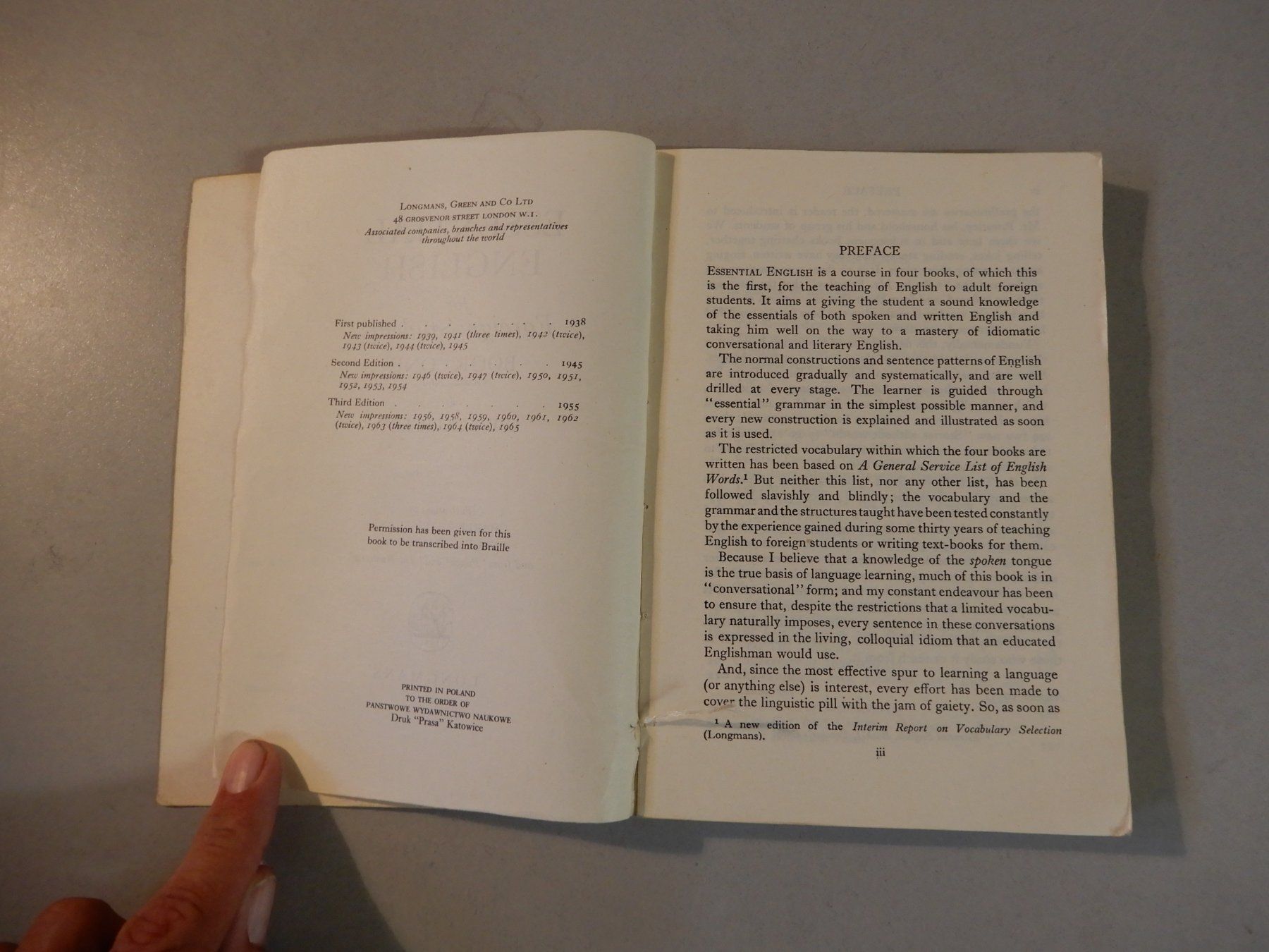Libri: Essential English Textbook, C.E. Eckersley, Book I, Vinta... – Usato da Erstfeld venduto da Mario_boe0 2