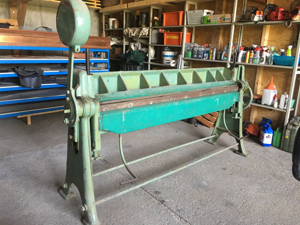STAHLWERK Abkantbank AB-460 ST Blechbiegemaschine für Bleche bis 1,2 mm Dicke