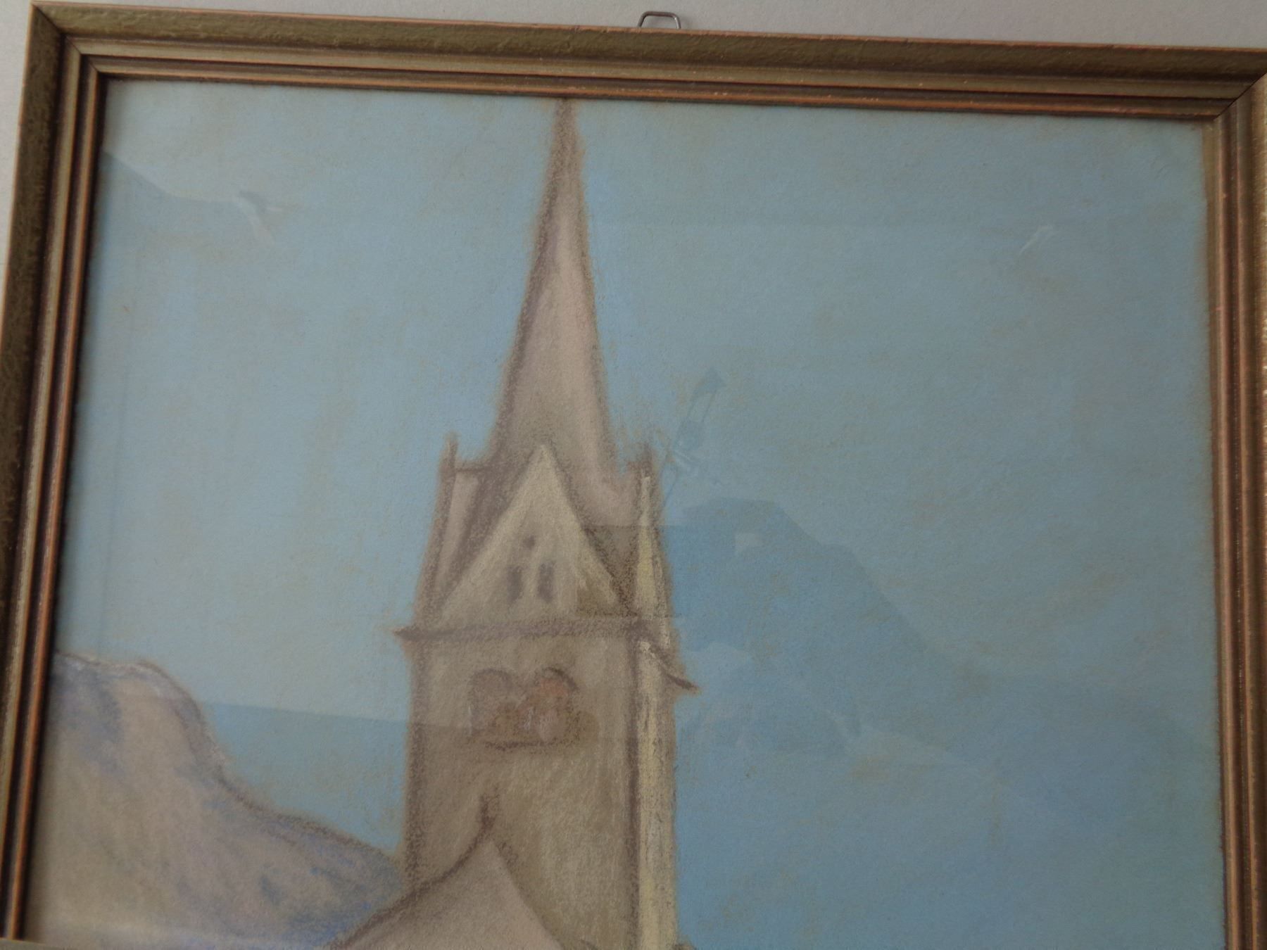 Tableaux: Originalpastellgemälde - C.A. Bollhalder – D'occasion à Chur par omonia 2