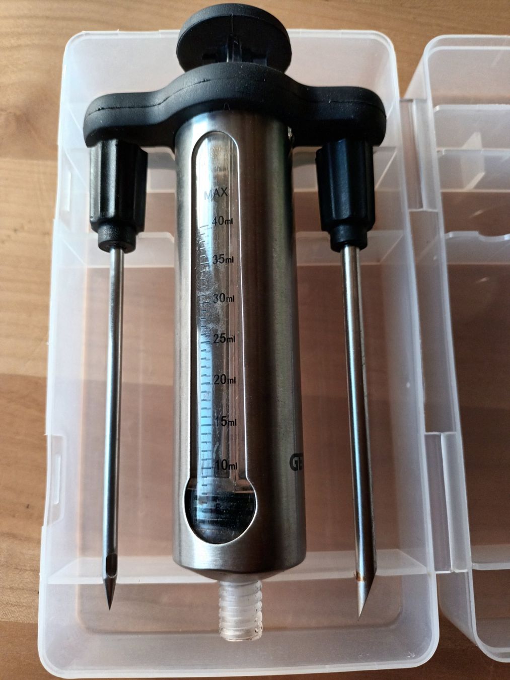 Tecnologia medica: Marinadenspritze oder Bratenspritze BBQ – Usato da Eschenbach LU venduto da mst_chs7 1