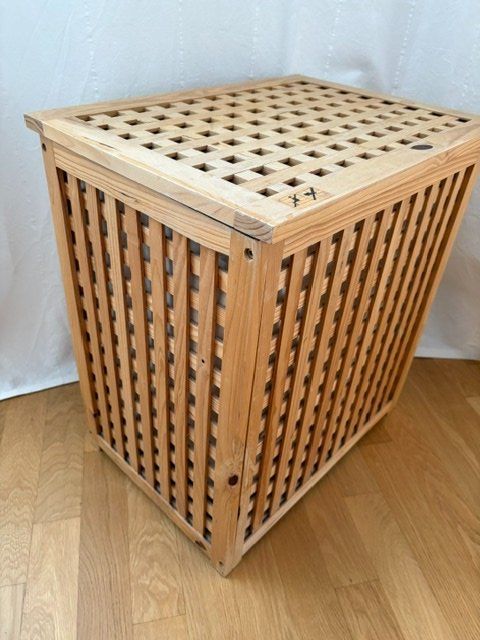 Cesti per biancheria: Holz Korb für Wäsche – Usato da Zürich venduto da Sonnenblume_65 4
