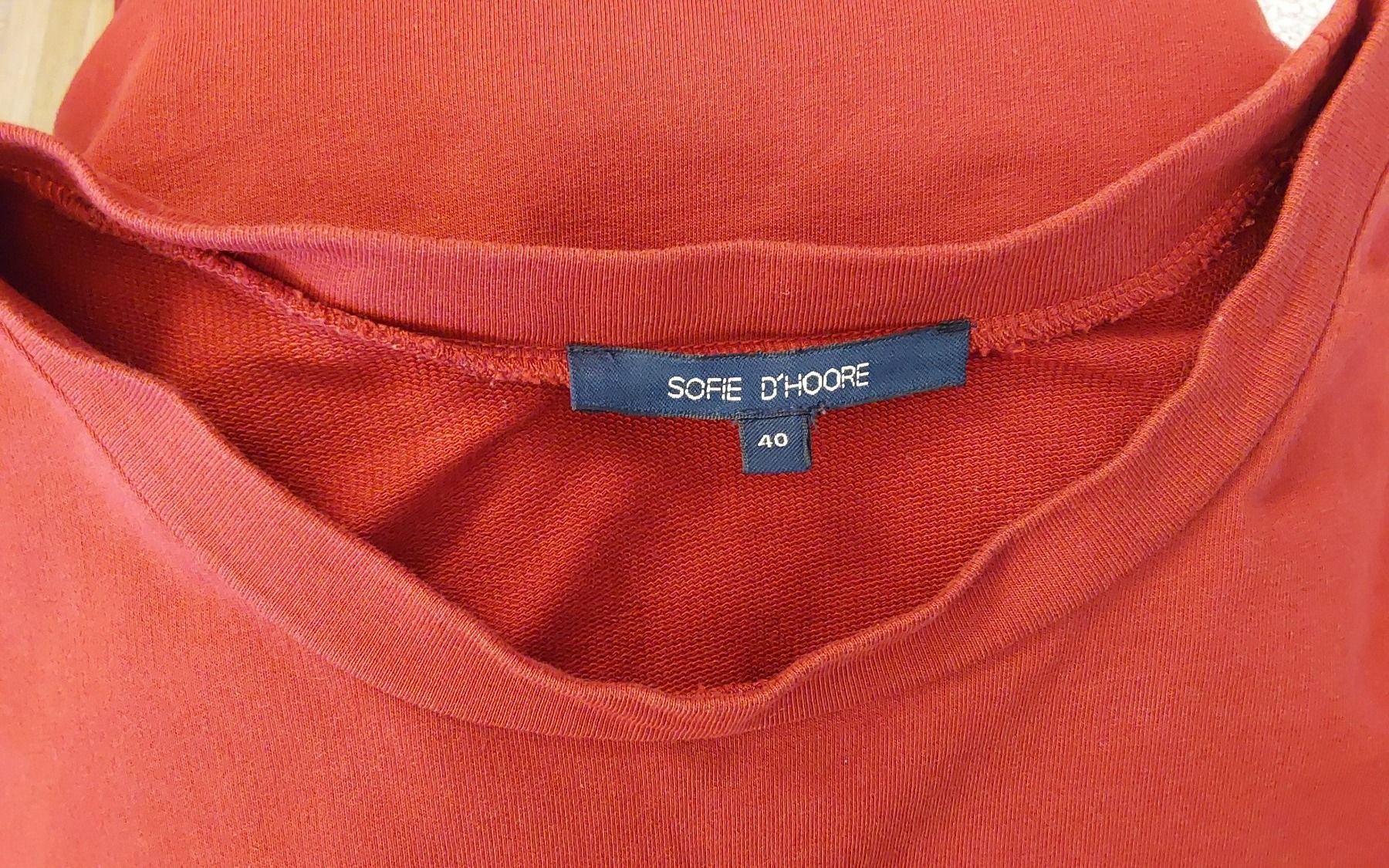 Pullover & Sweatshirts: Sweatshirt rot 40 Sofie d'Hoore Belgien – Gebraucht aus Köniz von scopello12 1