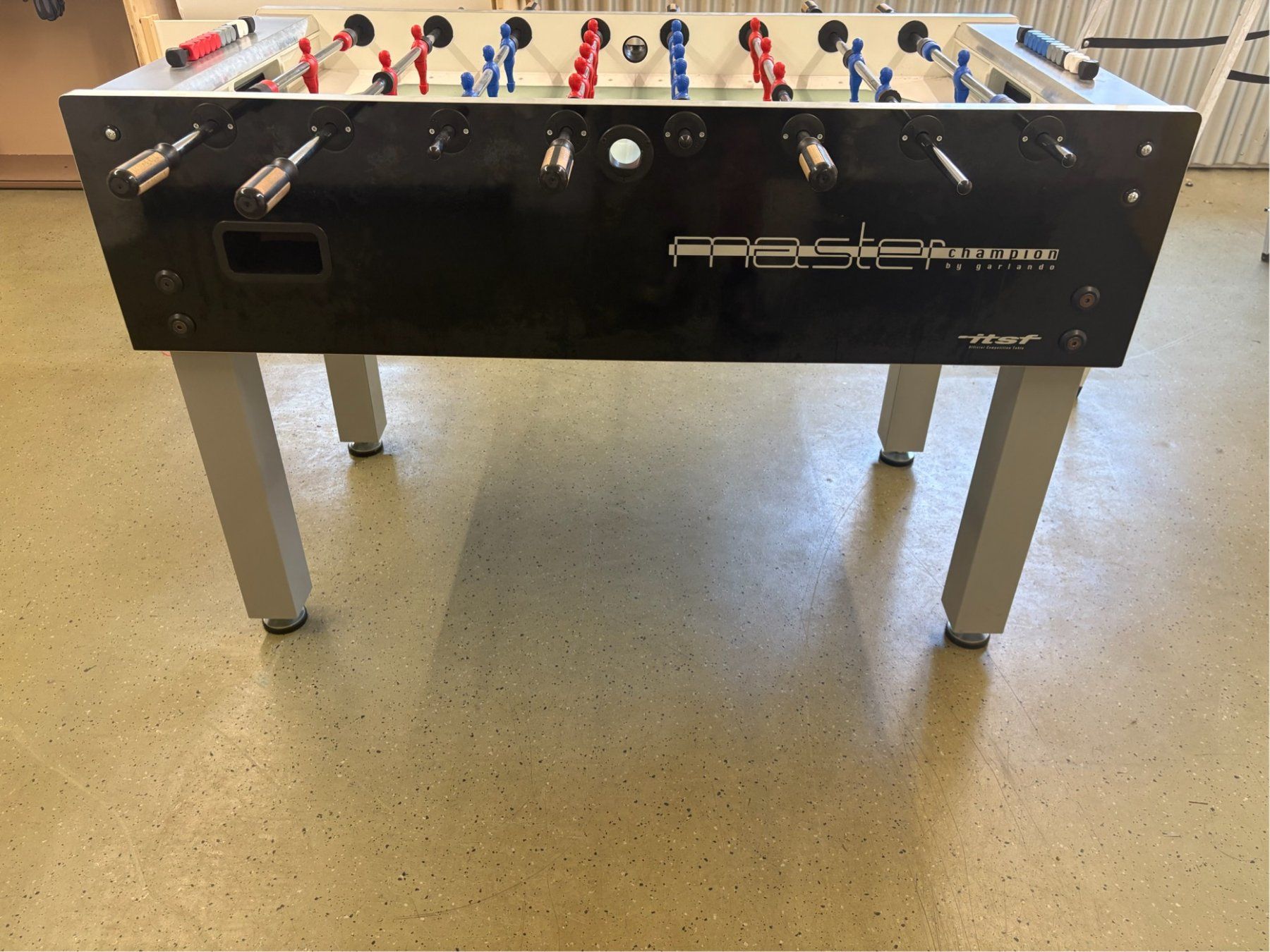 Garlando Giochi: Garlando Master Champion ITSF Turnier-Töggelikasten – Usato da Trimbach venduto da Tripoli_Trimbach 2