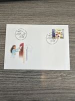 Briefmarke auf Couvert "Weltposttag" - ungebraucht