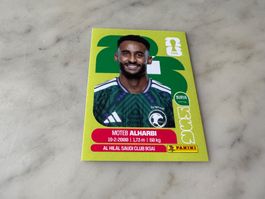 Panini FIFA Fussball WM 2026 Sticker Moteb Alharbi KSA 7