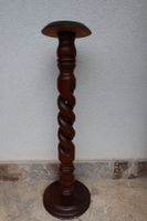 Paar antike Holzsäulen / dekorative Sockel – ca. 1 m hoch