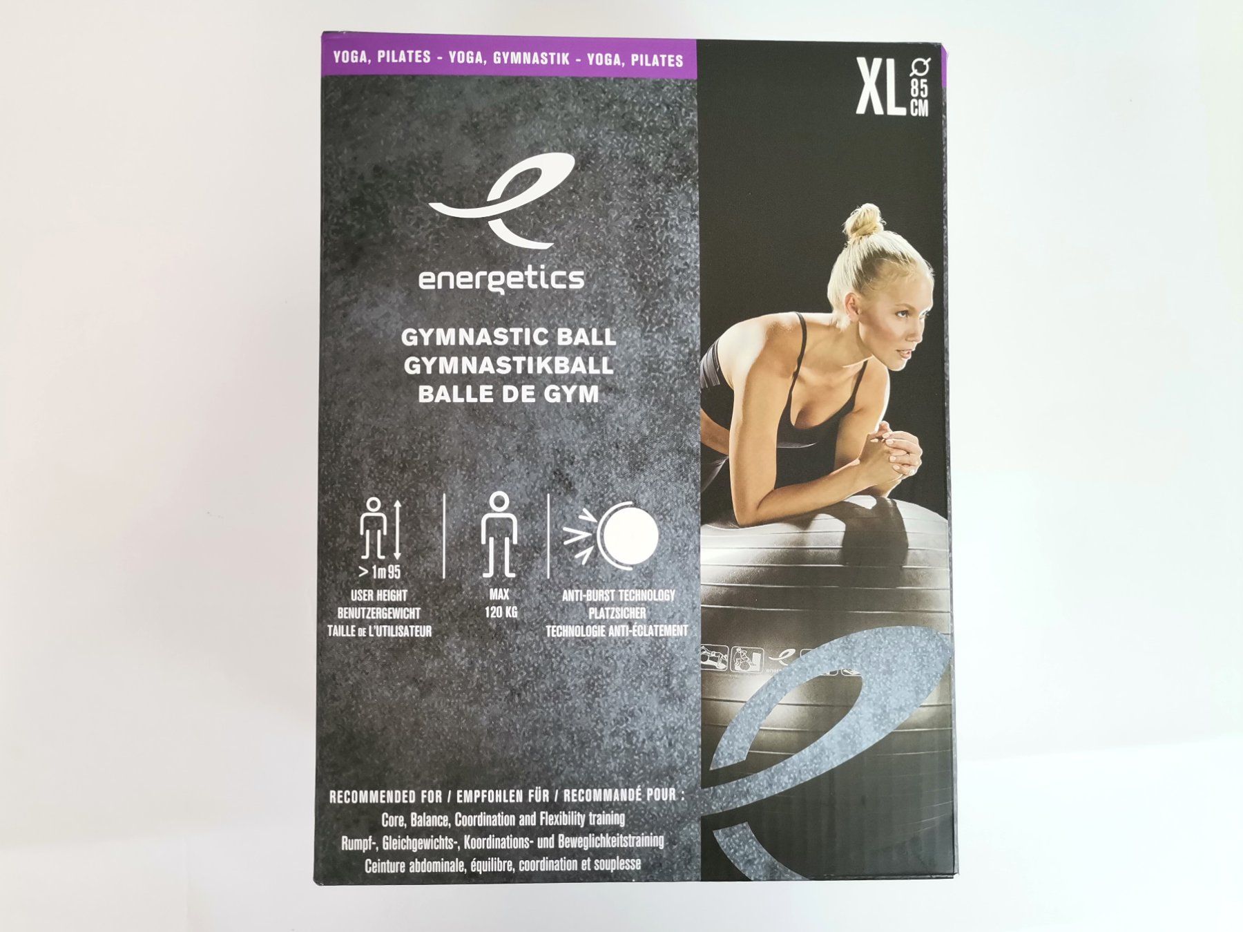 Hometrainer: ENERGETICS Gymnastikball – Neu und originalverpackt aus Schaffhausen von Restwert_SH