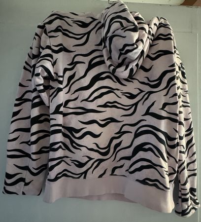 Scotch & Soda Girls' Hoodie, Size 12/152, Tiger Stripes