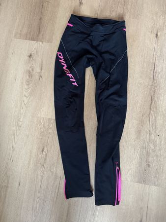 DYNAFIT Wanderhose lang schwarz/pink Gr. S