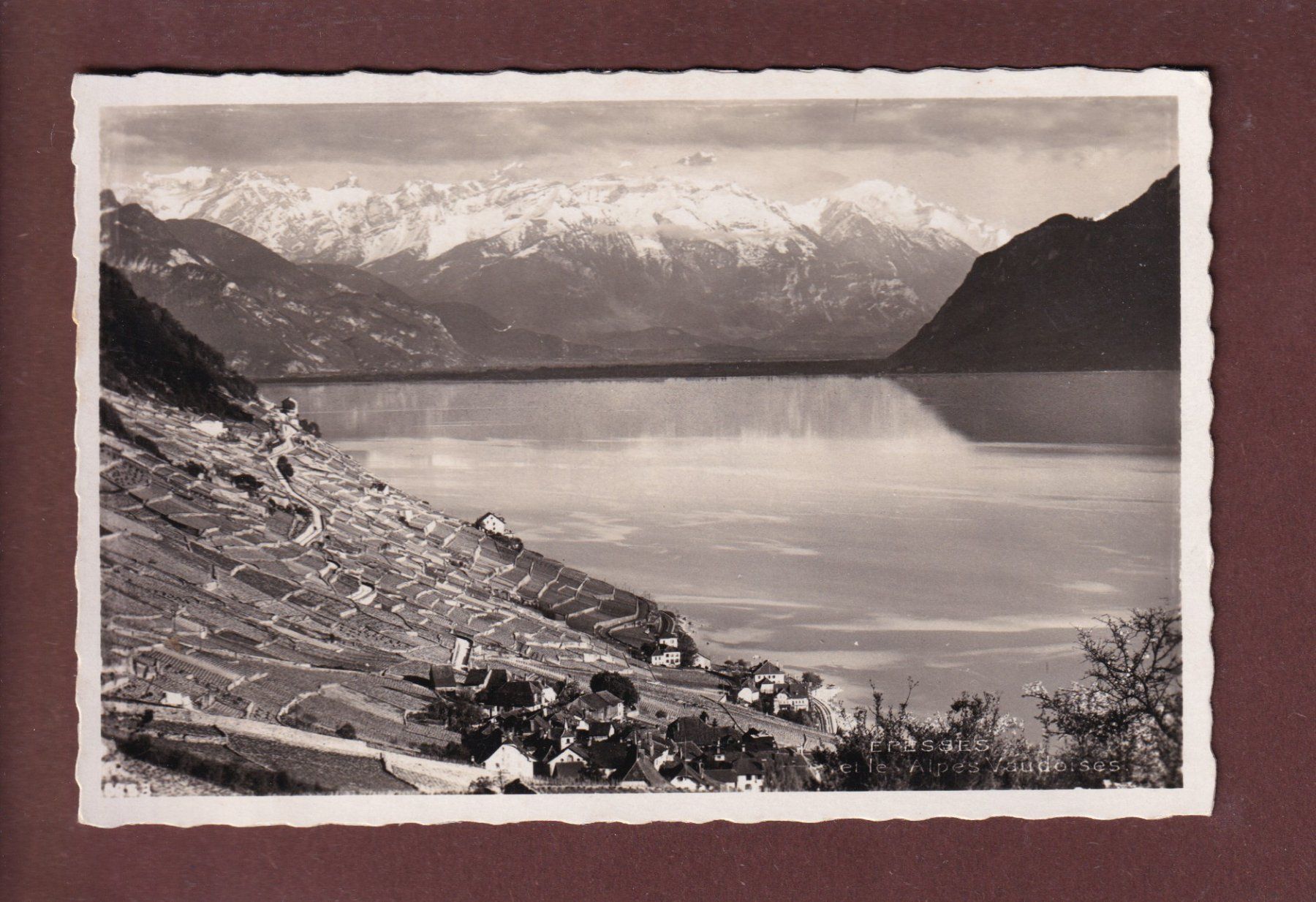 Ansichtskarten: EPESSES - 1934 – Gebraucht aus Pully von nicecards