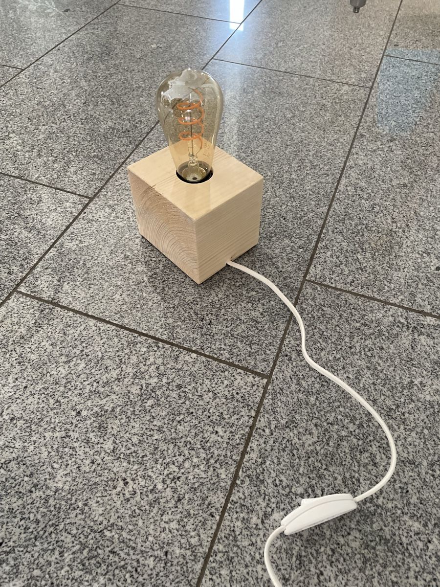 Lampade: Holzlampe im trendigen Design DIY – Nuovo (secondo la descrizione) da Kottwil venduto da Mario_19 1
