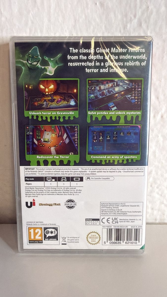 Nintendo Giochi: Nintendo Switch - Ghost Master Resurrection 4 DLCs - NEW! – Nuovo e nell'imballaggio originale da Ehrendingen venduto da bubulence 1