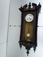 Antique Wall Clock with Pendulum - Swiss Craftsmanship!