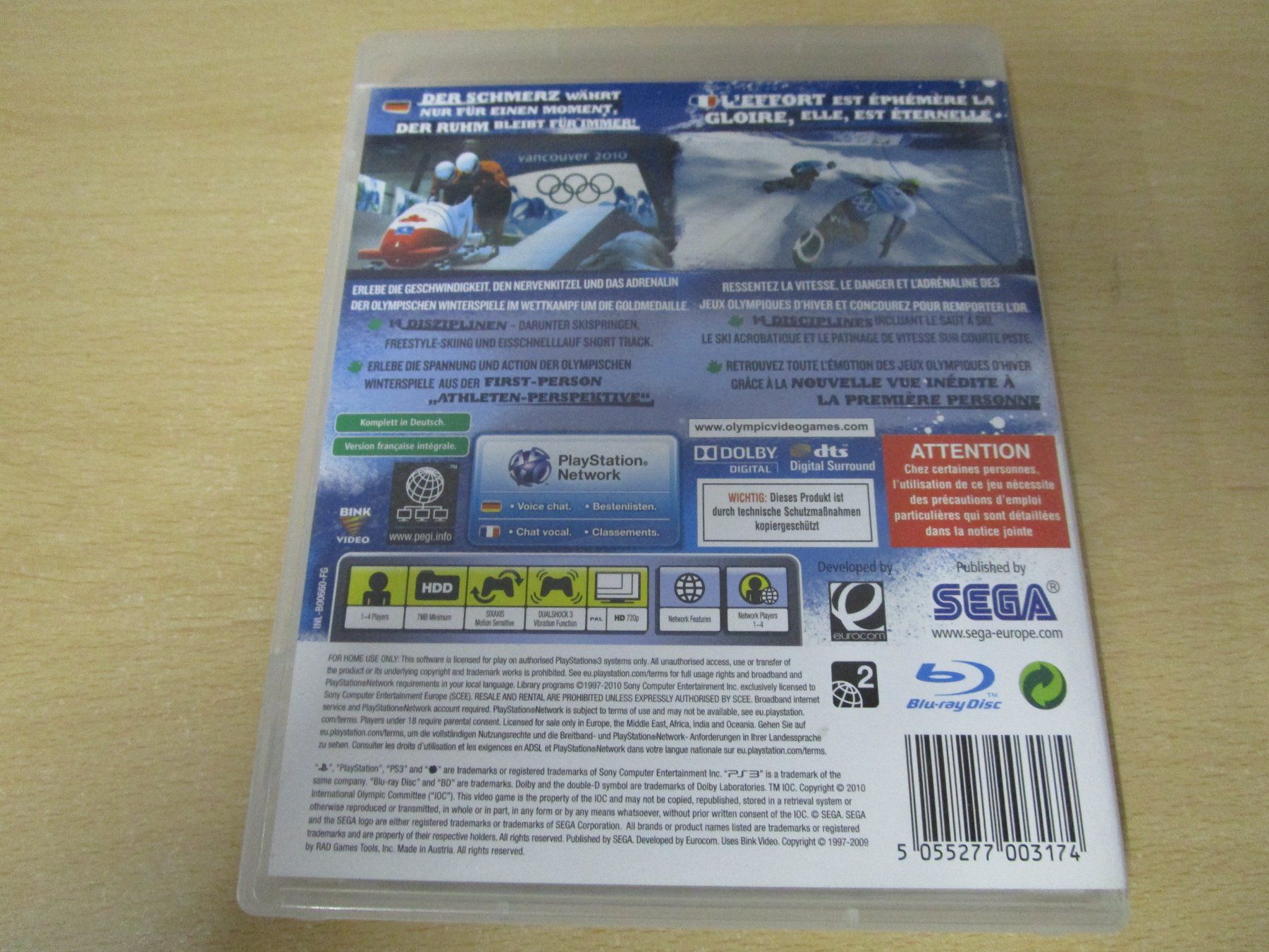 Sony Giochi: Vancouver 2010 Playstation 3 PS3 – Usato da Goldau venduto da agestuffer 1