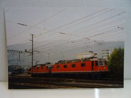 Foto SBB Re 6/6 11684 "Uznach" mit Re 4/4" Zürich RBL 2002