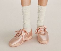 trend ballett sneakers satin neu und ovp Grösse 37/38