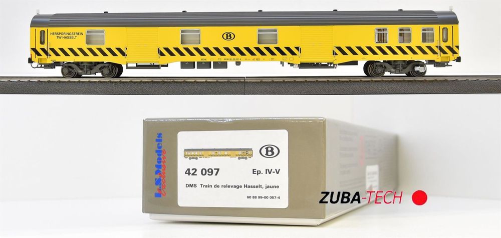 LS MODELS 12504 ABS Silo Transportwagen Treviraa SNCB DC H0 OVP schöner