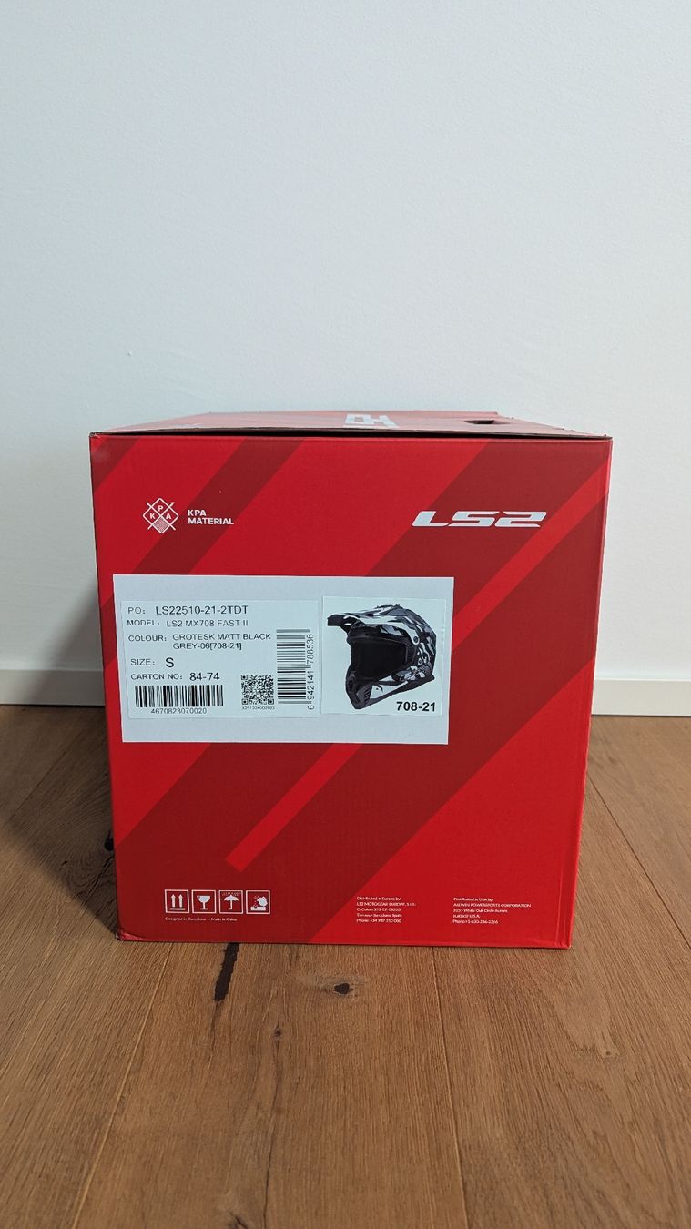Caschi & visiere: LS2 FAST II MX Helm - Grösse S – Usato da Oberglatt ZH venduto da 4br_vwn2 3