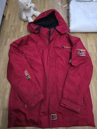 Veste ARAKHAND rouge, taille L, idéale pour l'hiver! 