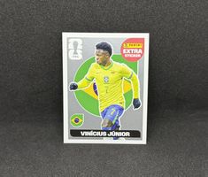 Vinicius Junior Panini 2026 Extra Sticker Silver Argent RARE