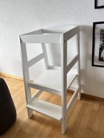 Höhenverstellbarer Lernturm / Learning Tower aus Holz