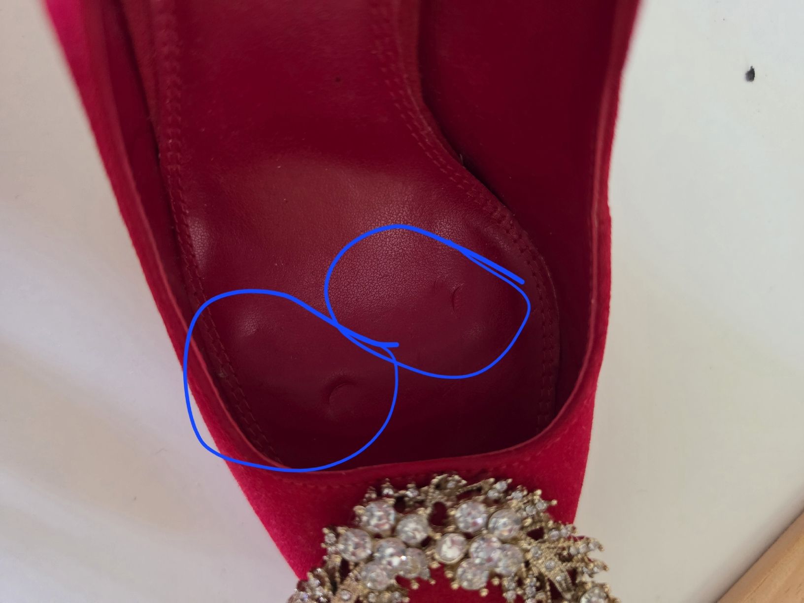 Dune London Scarpe da donna: Pumps Dune London rot Grösse 38 – Nuovo (secondo la descrizione) da Wädenswil venduto da kiki48 4