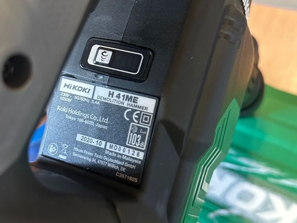 Hitachi Bohrmaschinen: HIKOKI Meisselhammer "Brushless"  H41ME – Gebraucht aus Uetendorf von Revotool 2
