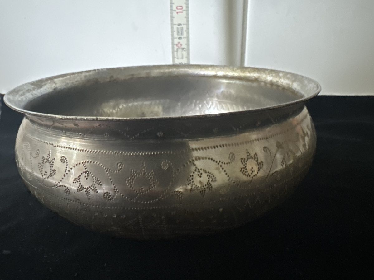 Coupes: Antike Silberfarbene Schale. Handarbeit, Vintage – D'occasion à Zürich par Chaeffeler 4