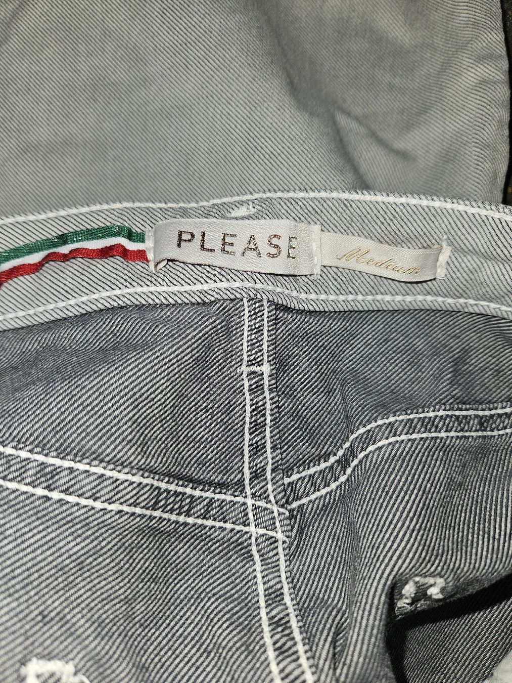 Please Jeans Hosen: Please Jeans Damen Hose Gr M hellgrau  – Neu (gemäss Beschreibung) aus Anwil von tamoos 4