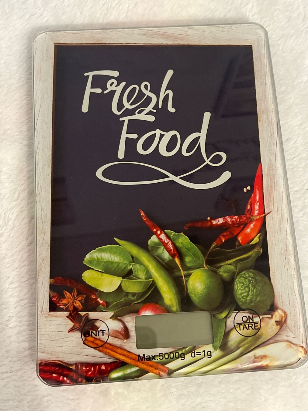 Bilance da cucina: Neue digitale Küchenwaage "Fresh Food" – Nuovo e nell'imballaggio originale da Oberegg venduto da MZ_DiesundDas 1