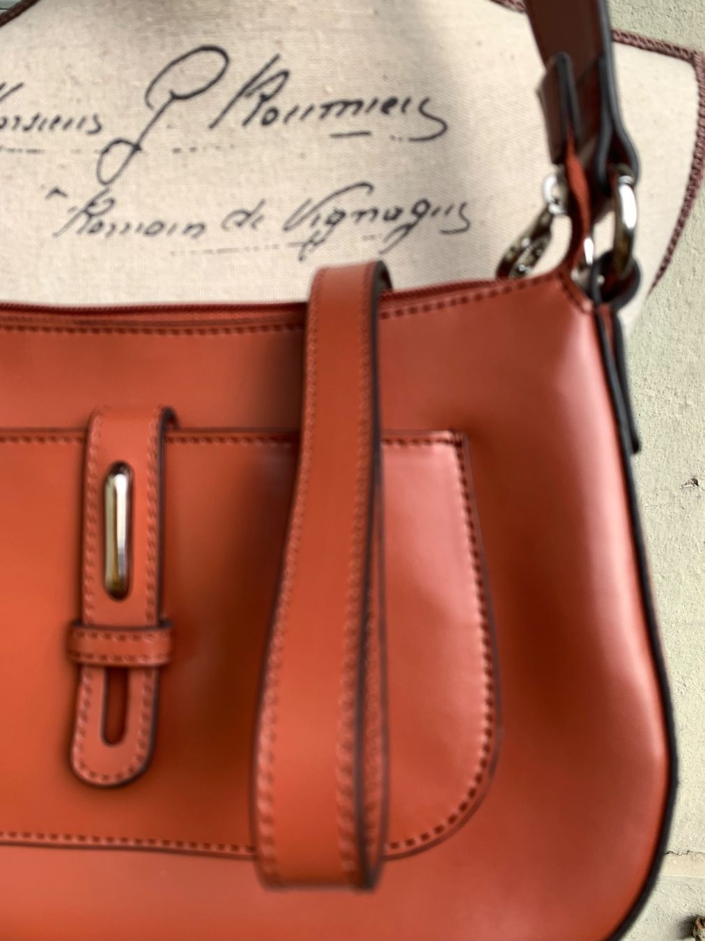 Borse da donna: Superbe petit sac à main FRANCINEL anses interchangeables – Nuovo (secondo la descrizione) da Martigny venduto da only__you 4